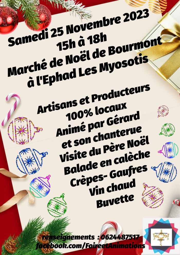 Toute l'équipe de Foire et Animations Bourmont est dans les starting blocks du marché de Noël 2023.Toutes les grandes lignes pour faire un marché de Noël convivial sont bouclées❗