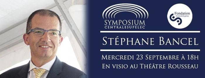 L'association étudiante Symposium et la Fondation CentraleSupélec reçoivent Stéphane Bancel, PDG de Moderna, l'une des sociétés les plus avancées dans la recherche d'un vaccin contre la Covid19