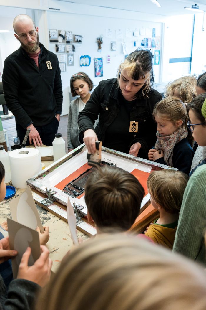 À l'occasion de la Nuit des musées, initiez-vous à la sérigraphie, la technique d'impression directe !