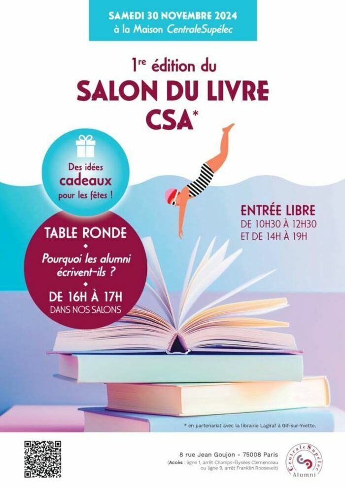 CentraleSupélec Alumni organise son premier Salon du Livre !