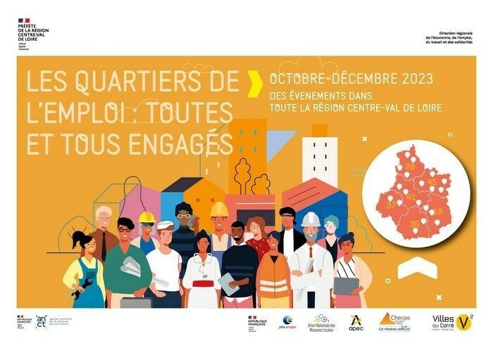 Échanges et débats autour de l’emploi dans les quartiers prioritaires. Évènement de clôture de Les quartiers de l'emploi : toutes et tous engagées.