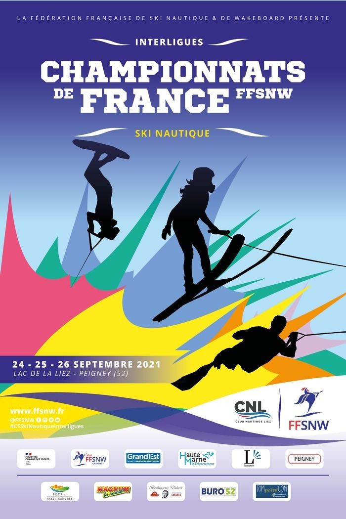 Du 24 au 26 septembre, les meilleurs skieurs / skieuses nautiques de France seront sur le lac de la Liez pour le Championnat de France Interligue.