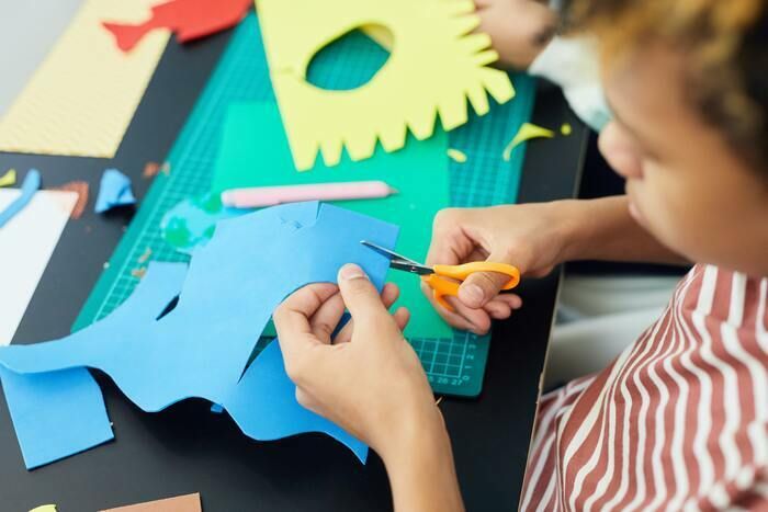 Atelier créatif encadré pour enfants