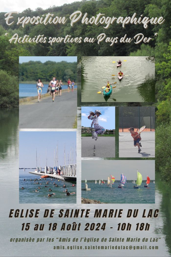 Exposition photos sur le thème des "Activités Sportives au Pays du Der"