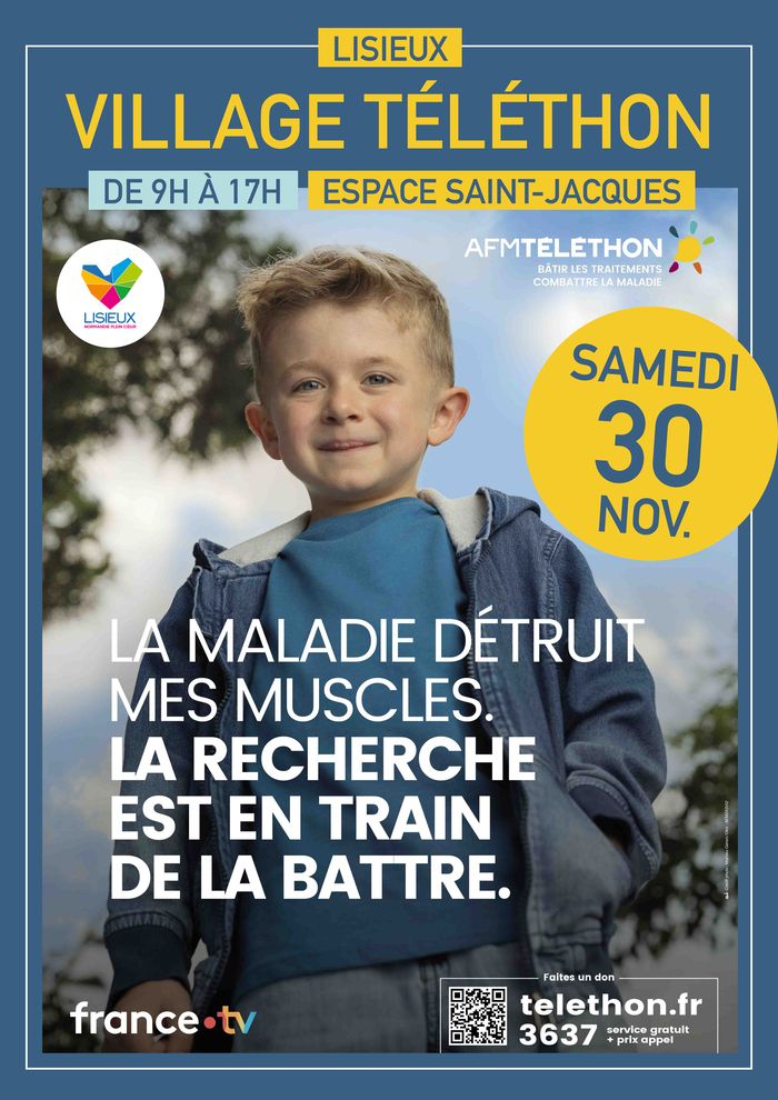 Le 30 novembre, rendez-vous à Lisieux pour un événement solidaire !