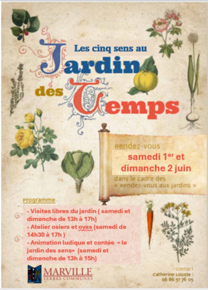 Entdecken Sie mit der Dame à la Licorne, Arcimboldo und Van Gogh die 5 Sinne und unseren Garten im Stil von Mittelalter und Renaissance...