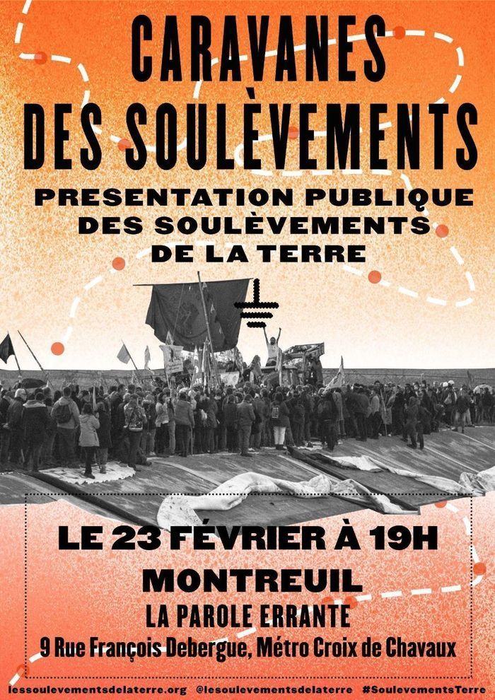 Présentation publique des soulèvements de la Terre