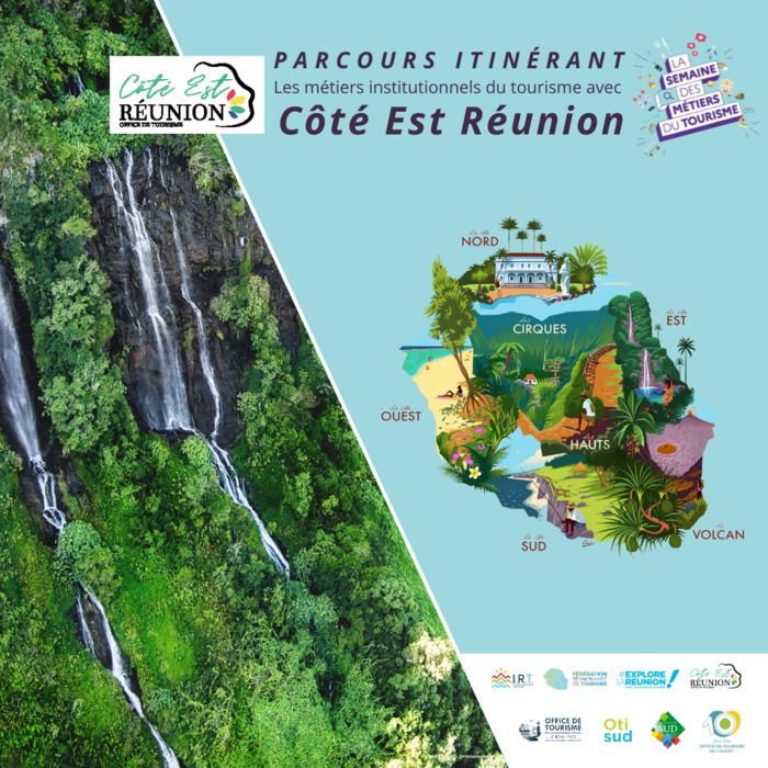 Coup de projecteur sur les métiers institutionnels du tourisme et particulièrement en Office de Tourisme avec Côté Est Réunion, le mardi 19 Mars 2024.