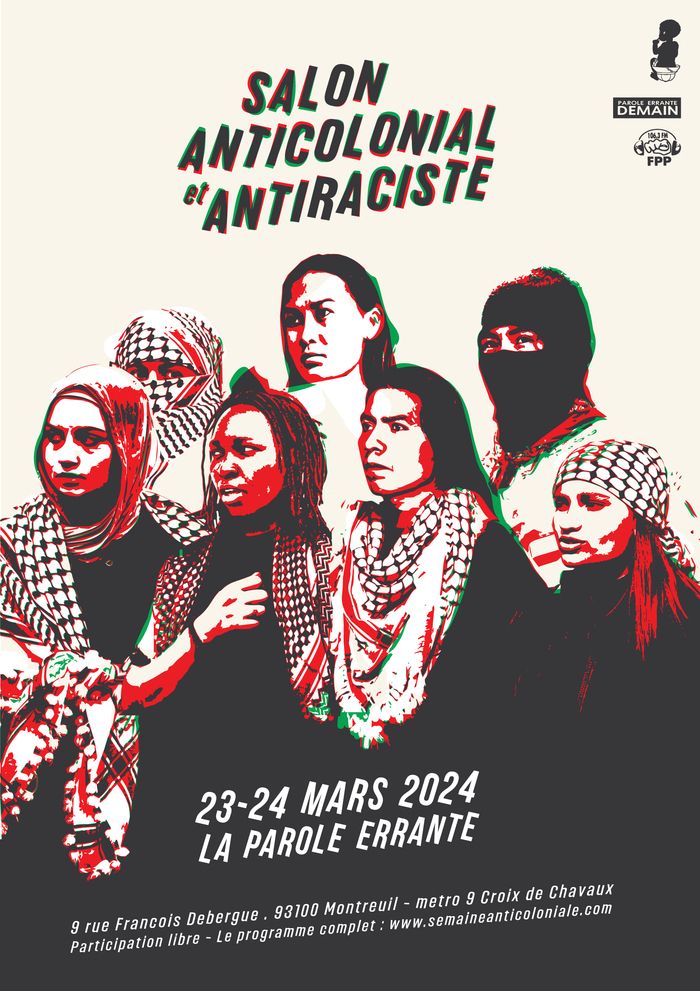 Débats, projections de films, radio, présentations d’ouvrages, expositions, stands de collectifs impliqués dans les luttes contre le colonialisme et le racisme.