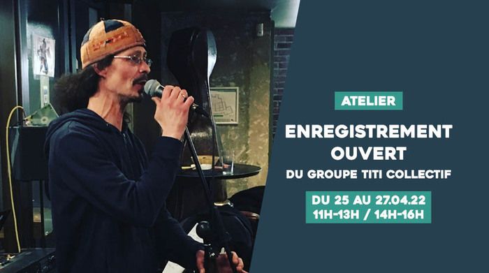 Titi Collectif, groupe de reggae jazz groove mené par le chanteur guitariste Cyril Arnoult, propose de partager l'expérience de l'enregistrement d'un titre en ouvrant ses séances de studio au public.