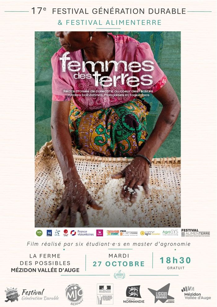 Dans le cadre du festival Alimenterre et du festival Génération Durable, projection du documentaire suivie d'un débat - en salle Jeanne Schlumberger à la Ferme des Possibles !