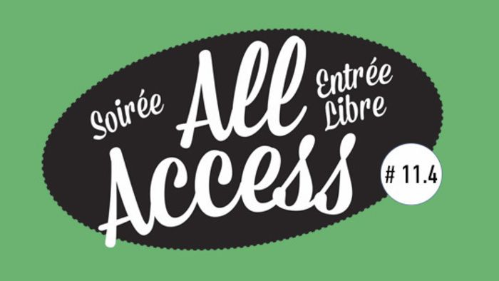 Voilà maintenant 11 saisons que les soirées dites "All Access" sont devenues l’incontournable rendez-vous découvertes de La CLEF !