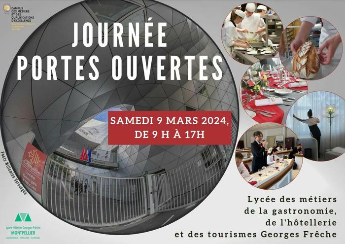 Découvre le lycée G.Frêche et ses formations liées à la Gastronomie, l'hôtellerie et le tourisme