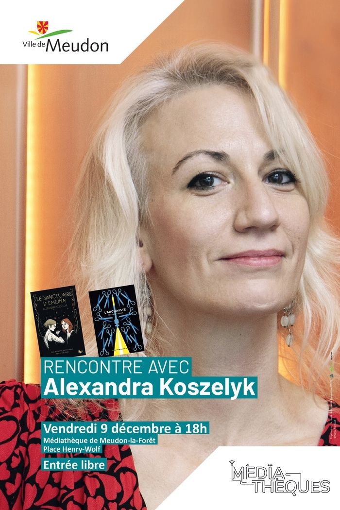 Dans le cadre de l'Ado'shpère, rencontrez Alexandra Koszelyk pour découvrir ses romans et le métier d'autrice.