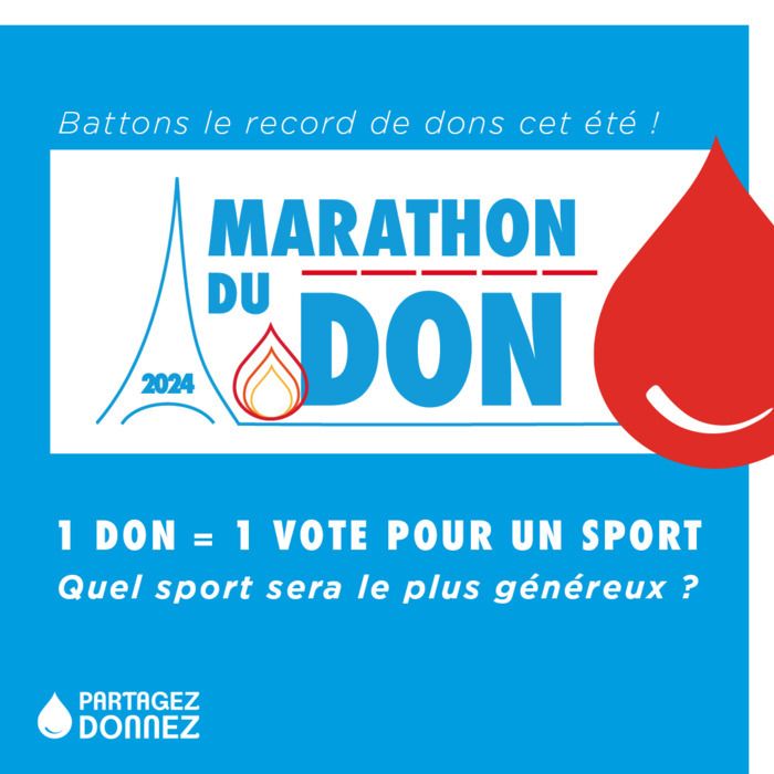 Participez au Marathon festif pour un don de sang le 18 juillet au Palace de Saint-Dizier. Une collecte animée pour sauver des vies !