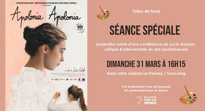 Conférence "Toiles de fond" de Lucie Garçon