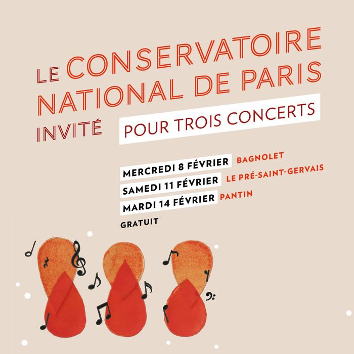 Dernier des trois concerts donnés par des étudiant.e.s du CNSMDP dans les conservatoires d'Est Ensemble en février 2023: à Pantin, c'est le quatuor Bergamasque qui se produira!