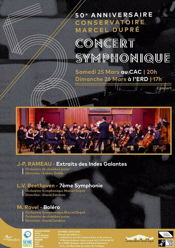 Orchestre à cordes junior et Orchestre symphonique Marcel Dupré