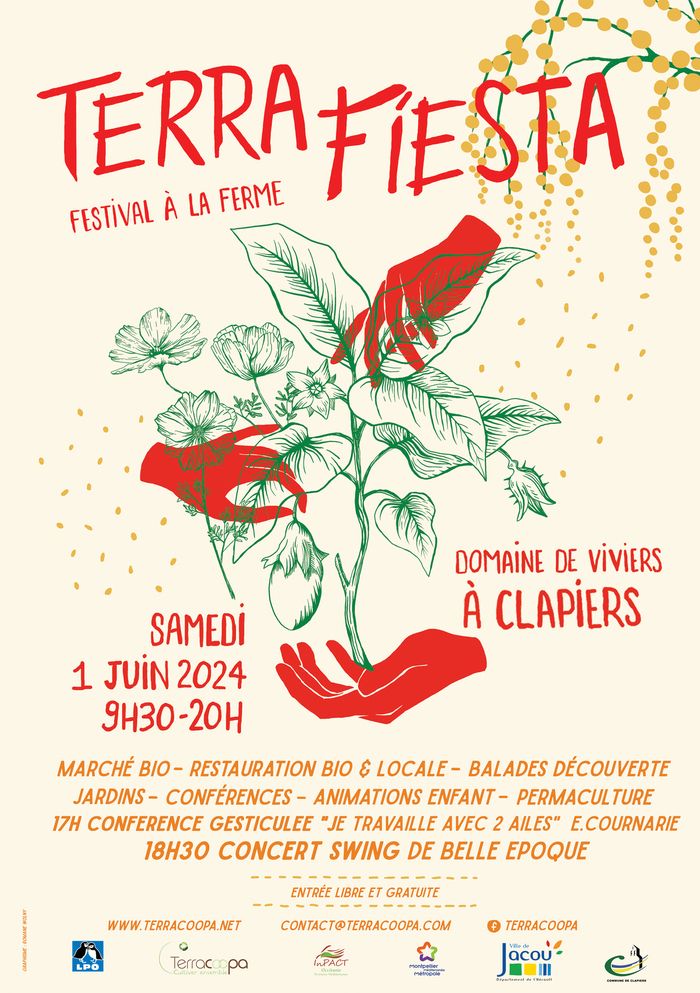 Am Samstag, den 1\. Juni von 9.30 bis 20.00 Uhr, auf dem Land von Montpellier Méditerranée Métropole der Domaine de Viviers in Clapiers, entdecken Sie die Berufe der Genossenschafter von Terracoopa un