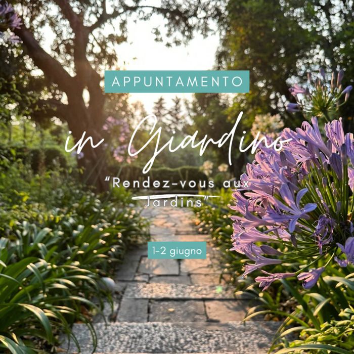 Participate in the second edition of "Appointment In Garden" at Carruba Garden, June 1 and 2! This extraordinary event, sponsored by the Ministry of Culture and ANCI.