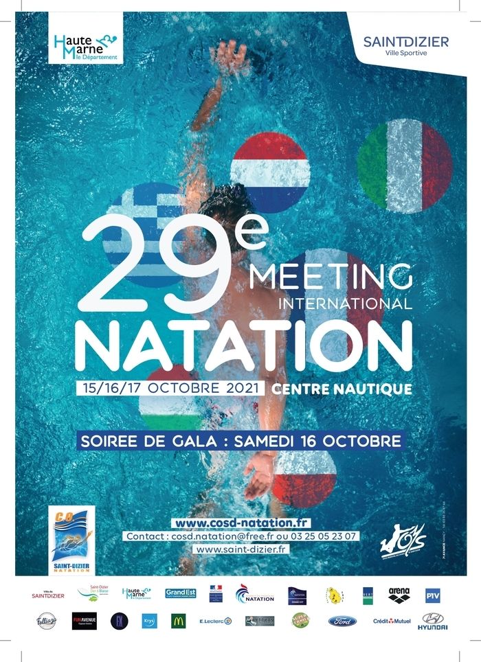 Depuis près de 30 ans, le Meeting International de Natation a acquis une réputation qui n’est plus à faire