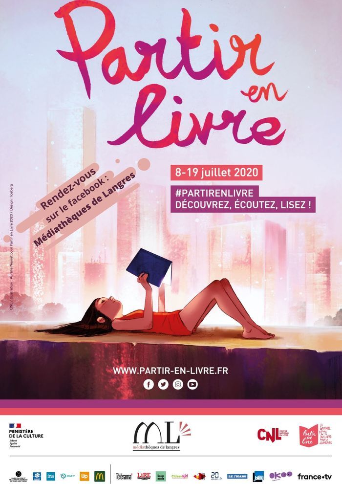 Partir en livre se réinvente cette année pour s’adapter au contexte sanitaire actuel. Nous ferons vivre le livre jeunesse et la lecture en numérique, à travers notre page Facebook.