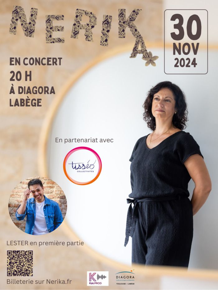 Venez découvrir et soutenir l'artiste Belberautine NERIKA à l'occasion de son tout premier concert.