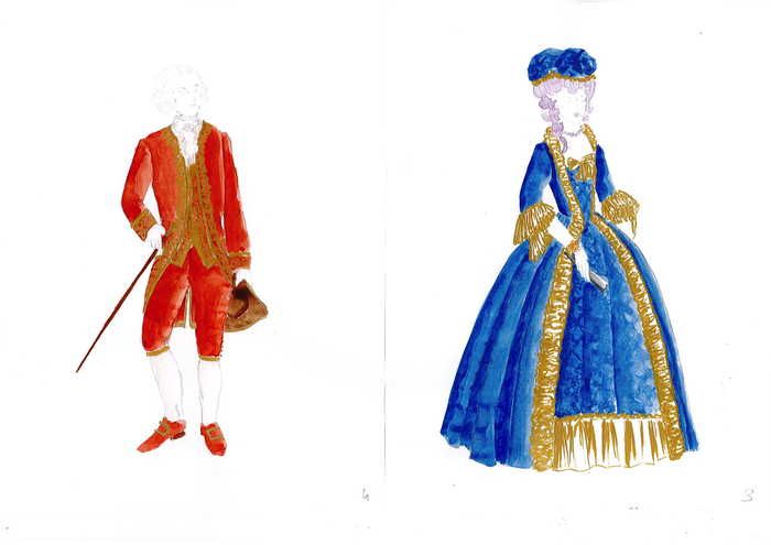 Cette exposition retrace le travail de confection de costumes historiques réalisés par 23 élèves du Lycée professionnel Gabriel Péri de Toulouse.