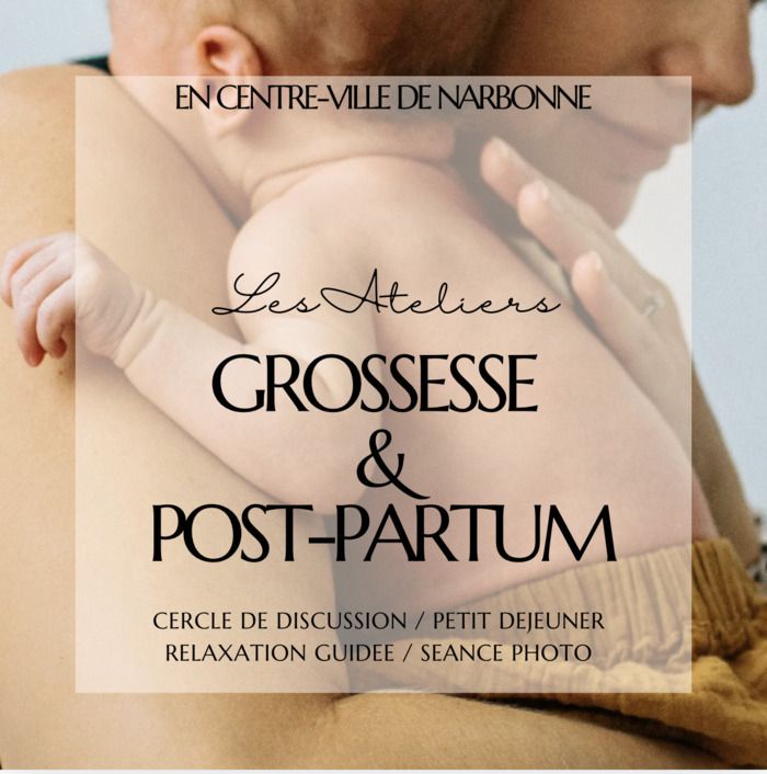 Matinée consacrée à la grossesse et au post-partum. Papotage entre mamans animé par une doula, mini séance photo intimiste, exercices de relaxation, petit déjeuner sain et gourmand.