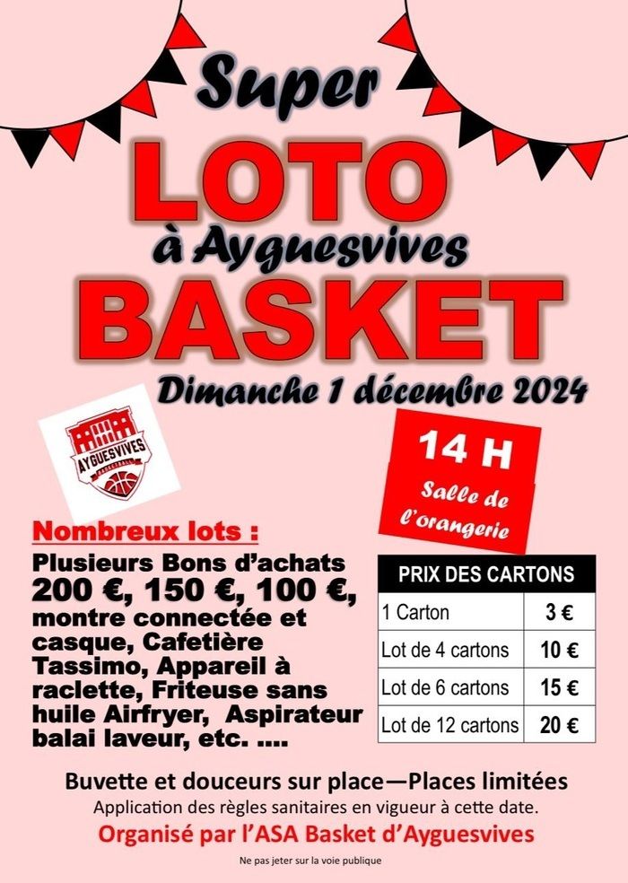 Loto à Ayguesvives ASA Basket