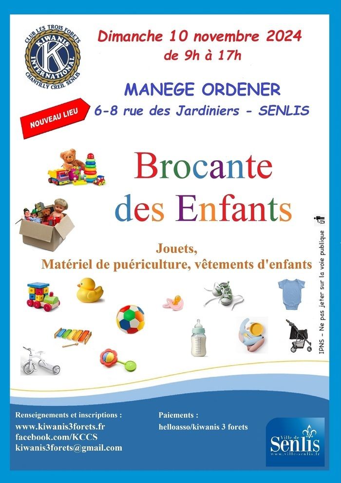 La brocante  est une occasion de permettre aux enfants - 5 à 17 ans d'expérimenter la vente de leurs jouets, vêtements ou livres et aux visiteurs d'acheter des objets usagés en bon état à tarif réduit