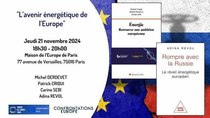 Rencontre autour de l’avenir de l’énergie européenne, en présence de quatre auteurs engagés sur les enjeux de la transition énergétique