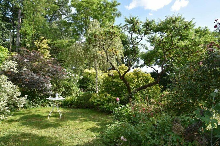 Kommen Sie und gehen Sie frei durch den schattigen Garten von 6000 m2 englischer Inspiration!