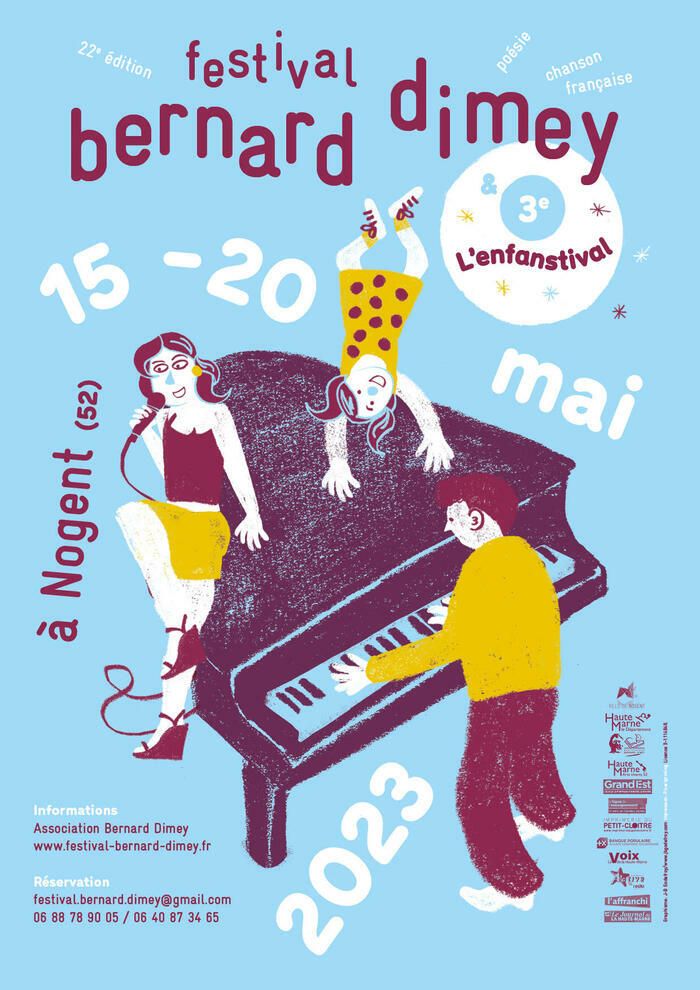 Festival de chansons francophones - 20 concerts - 40 chanteurs et musiciens - stands - expos photos et peinture - bar - restaurant convivial ouvert aux festivaliers - scène ouverte en 3ème mi-temps -