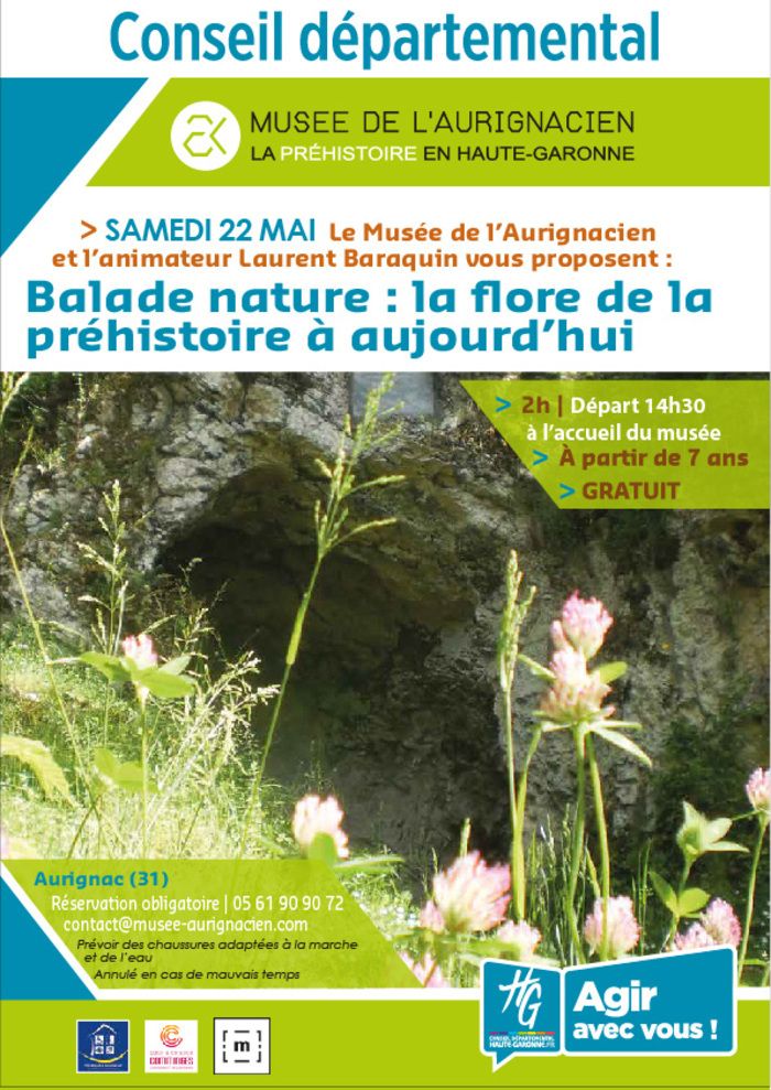 Partez à la découverte de la flore durant une balade de 2 heures avec un animateur et voyagez jusqu'à l'époque glaciaire, à la rencontre de l'environnement de l'époque aurignacienne