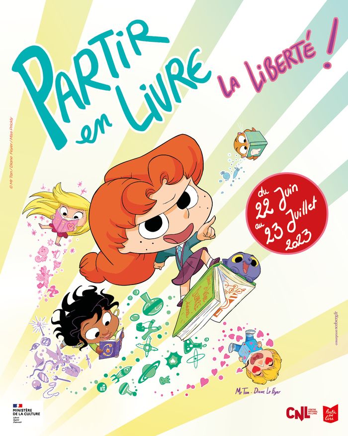 Grande fête estivale du livre pour la jeunesse