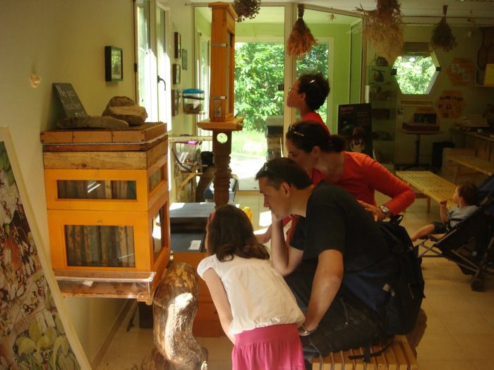 Visite de la miellerie et son jardin pédagogique, dégustation et vente