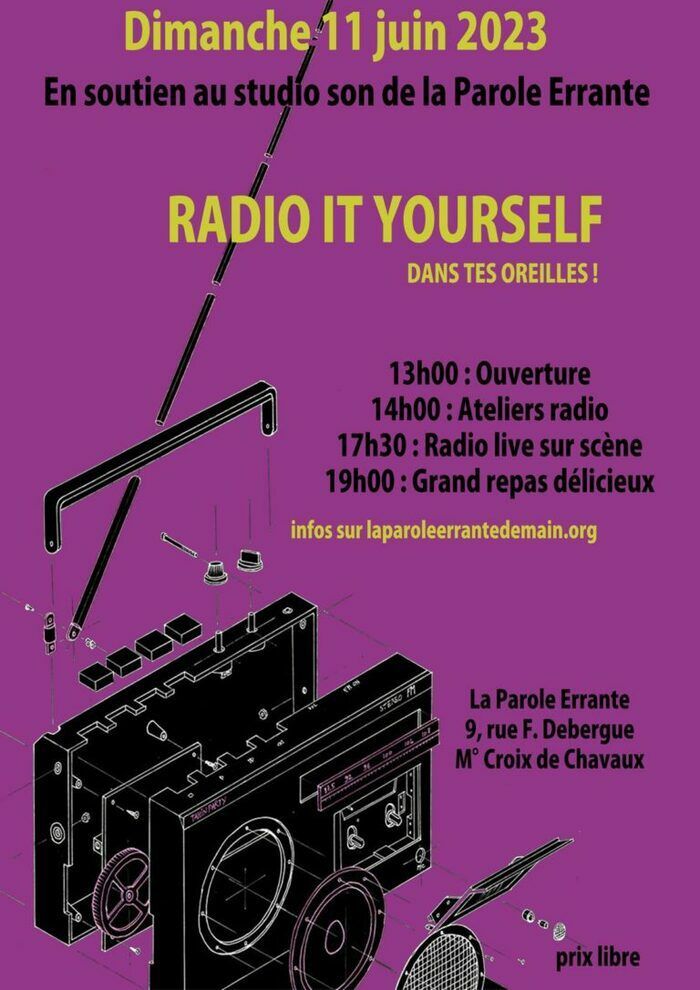 Journée de soutien et de partage autour du savoir-faire radiophonique