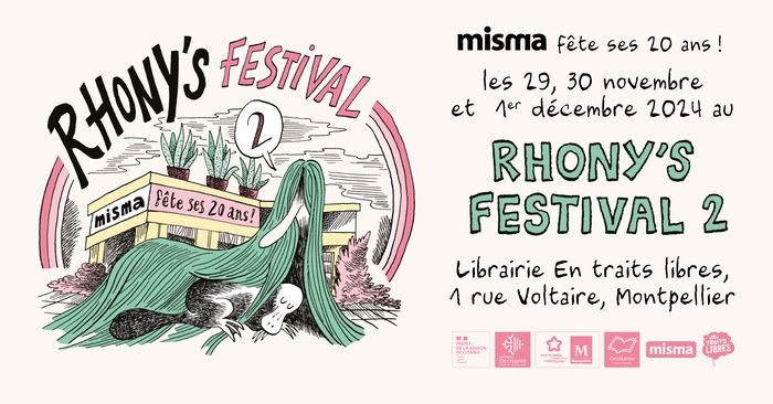 La maison d'édition Misma sera mise à l'honneur à travers une exposition d'Anne Simon et une ribambelle d'auteur.rice.s en dédicaces, des rencontres et des animations festives !