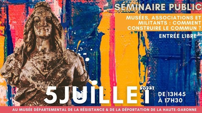 Le Musée national de l’Histoire l’Immigration, le MDR&D et  l’asso Tactikollectif s’associent le temps d’une journée pour échanger sur le vivre et construire ensemble les institutions culturelles.