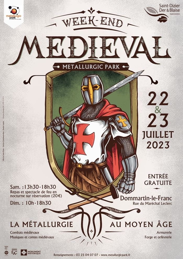 Metallurgic Park transporte ses visiteurs à l'époque médiévale avec un week-end d'animations en immersion dans l'histoire du fer et des Hommes !