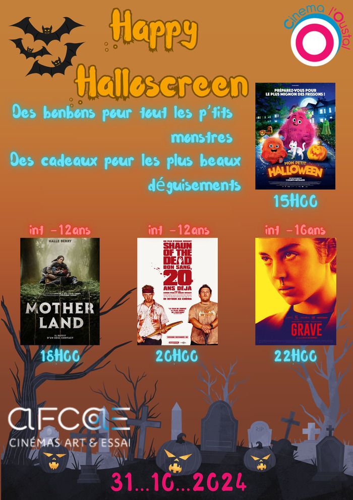 Venez fêter Halloween au cinéma l'Oustal