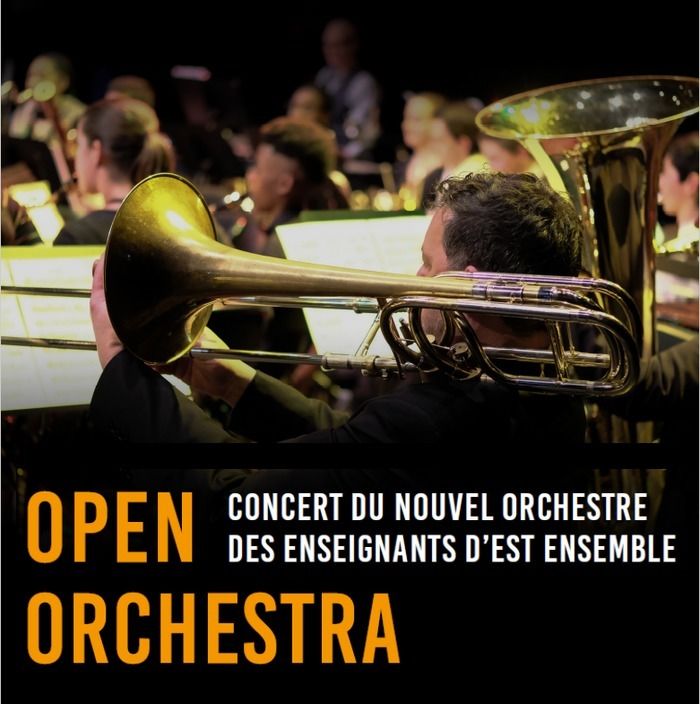 Vous connaissiez le Symphonique d’Est Ensemble ? Venez découvrir l’Open Orchestra composé des enseignants du réseau des conservatoires d’Est Ensemble et d'élèves en classe préparatoire!