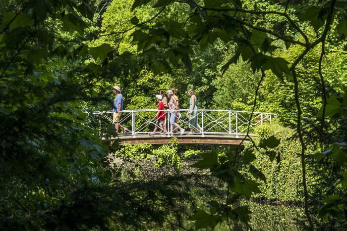 Seit 2019 werden die 5 Sinne der Besucher des Château de la Tourlandry mit Pflanzen angeregt!