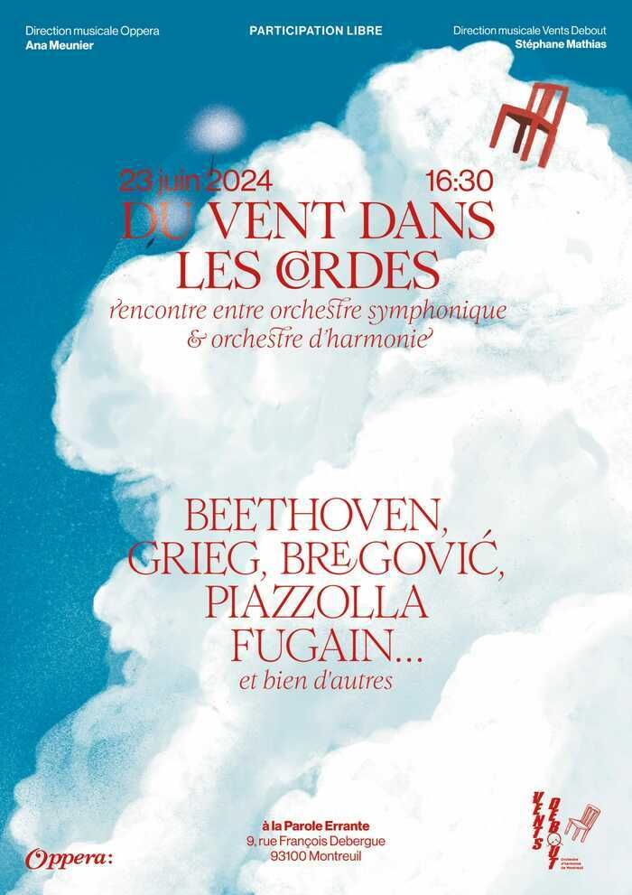 Venez découvrir le travail des musicien•ne•s des deux formations qui vont souffler un vent de fraîcheur sur la musique de Beethoven, Grieg,