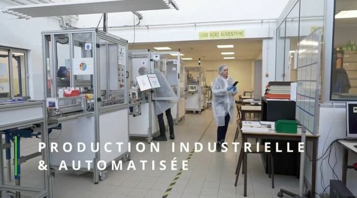 Présentation des métiers de l'industrie avec visite des plateaux techniques