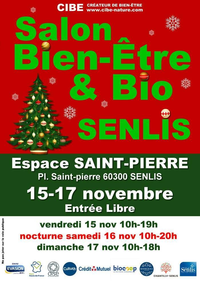 Découvrez Le Salon Bien-Être & Bio de Noël à Senlis, sous la voûte de l'Église Saint-Pierre.