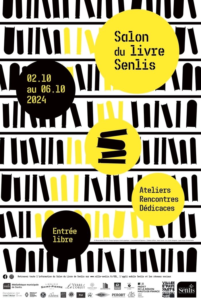 Le salon du livre ouvrira ses portes du mercredi 2 au dimanche 6 octobre