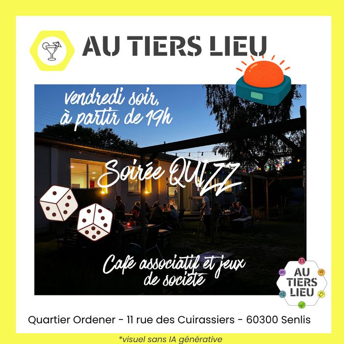 Pour un moment convivial Au Tiers Lieu de Senlis