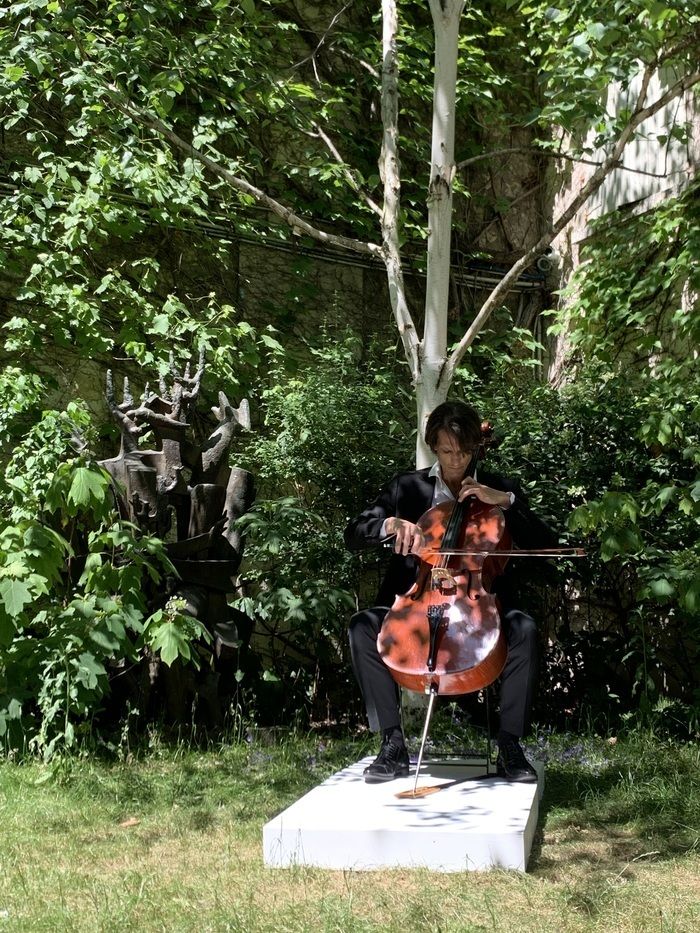 Ein Cello im Garten | Jérémie Maillard im Museum Zadkine